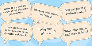 AF7 Guided Reading Question Cards