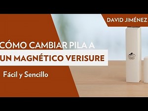 Cómo cambiar las pilas del lector de llaves Seguritas Direct