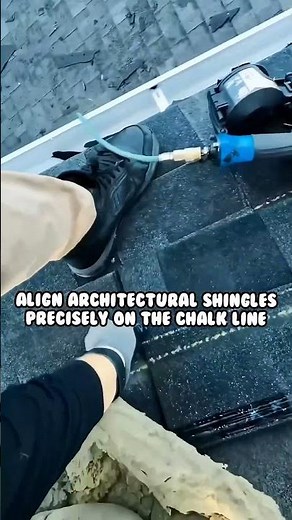 The Fastest Way To Nail Architectural Shingles