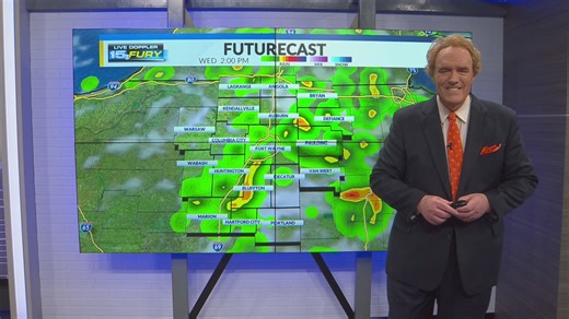 Scattered showers and storms with oppressive humidity levels