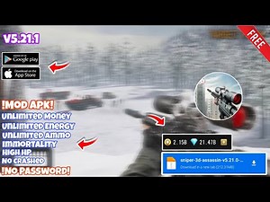 Sniper 3D Mod Apk v5.21.0 | Unlimited Money & Unlock All Weapon