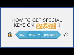 How to get special keys on scratch! | #ScratchHacks