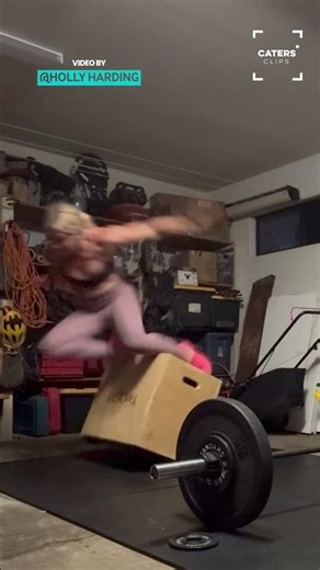 Box Jump Fail 😂 #fail