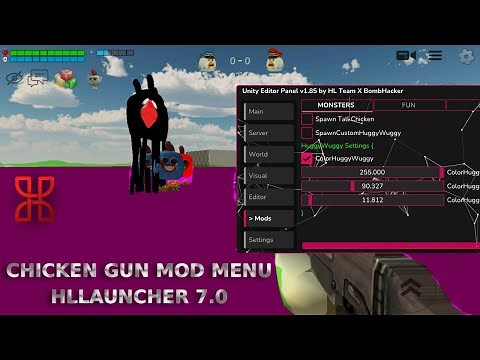 UEPanel Chicken Gun Mod Menu (HLLauncher)
