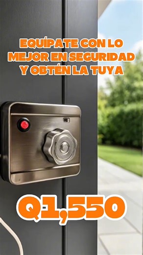 🔒 La seguridad que tu familia merece La Cerradura de Exterior soporta cualquier clima y protege tu hogar. ✅ Control remoto ✅ Huella digital ✅ Alarma incluida 💼 Instálala hoy mismo. | Smart Life