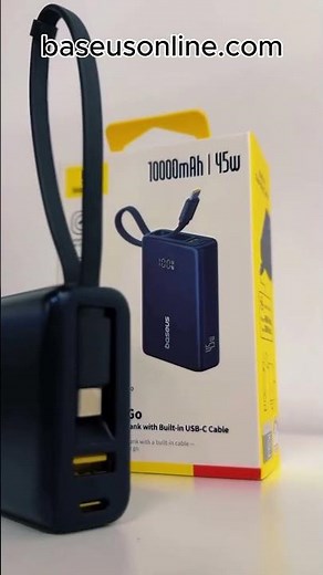 Baseus PicoGo 10000mAh Digital Display 45W Fast Charge Power Bank