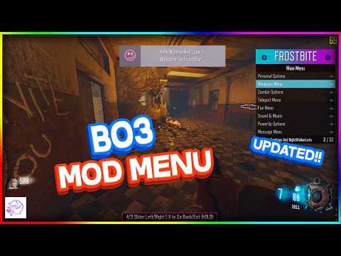 [UPDATE] BO3 Mod Menu After Update | T7 Compiler Tutorial