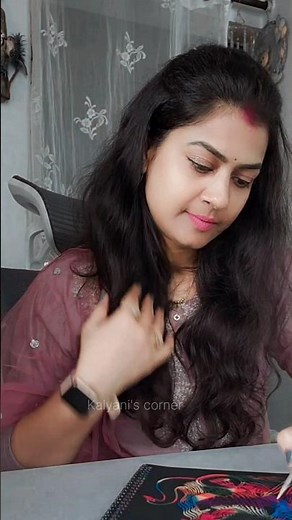 Enjoying Satisfying Scratch Art ✨️