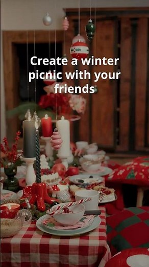 🎄🚪 #1 – Cozy Up with a Winter Picnic! 🎄✨