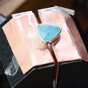 841K views · 978 reactions | Setting a heavy bezel using a traditional chasing hammer and setting punch. I love setting with a hammer and punch, but most often revert to a hammer hand piece for speed, which do you prefer? by hand or power? For more info on setting heavy bezels - check out our Chunky Bezel Set Ring online class: https://courses.lucywalkerjewellery.com/courses/chunky-bezel | Lucy Walker Jewelry | Facebook