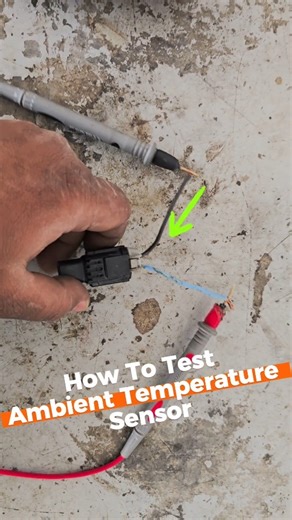Ambient Temperature Sensor Testing #faultcodewithhamza