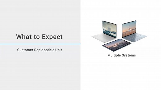 What to Expect for Customer Replaceable Unit | Dell Trinidad and Tobago
