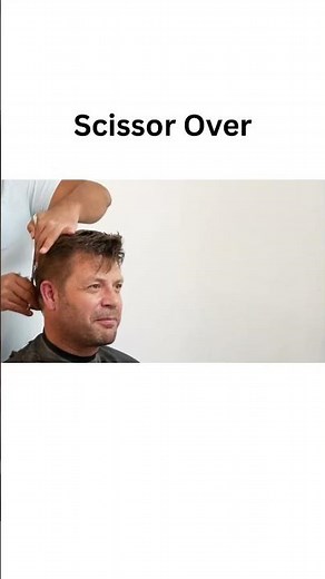 How To Cut Hair Using Scissor Over Comb | Creating Texture on Top Without Clippers