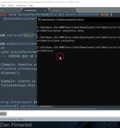 Interfáz Cálculo de Operaciones Fundamentales de Conjuntos Mediante Interfaz Gráfica Java Swing eclipse netbeans intellij #conjuntos #operacionesconjuntos #javaswing #interfazgrafica #calculadora #programacion #desarrolloweb #codigofuente #NetBeans #eclipse #IntelliJ | Dan Pimentel | Facebook