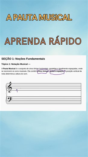 Musical notation - learn quickly. 🎹 #musicalnotation #musicaltheory