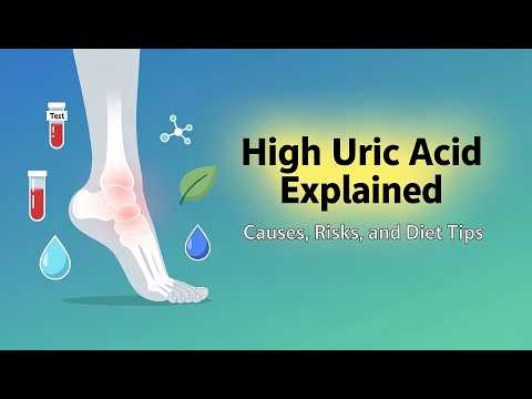 High Uric Acid Explained: Causes, Risks, and Diet Tips | What Research Suggests