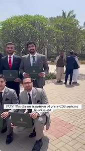 2.1K views · 84 reactions | This is the dream transition of every CSS aspirant. Your hard work will pay off and your transition from aspirant to csp is on his way. This is the transition of CSP Altaf Hussain Shah. | CSS Talk | Facebook