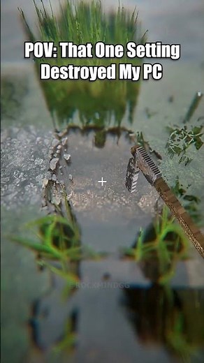 Installed Realistic Graphics in Minecraft… Big Mistake 💀 #minecraft #gamingshorts