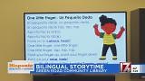Children sing, play, and learn in Spanish and English at Bilingual Storytime in Wake County library