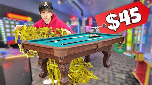 Winning a Pool Table for Just $45: Is It Possible?