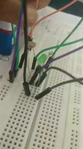 #electronics #miniproject #touchsensor #innovation #engineering #diy… | Kalluri Krishnaveni