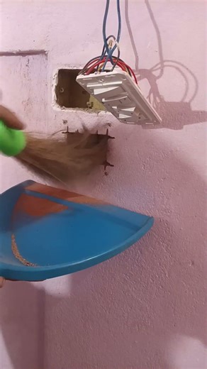 without board se 3 modular plate main switch socket fitting 🤩✨🔥#electricwork #youtubeshorts #like