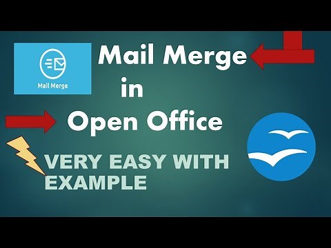 Mail Merge in Open office