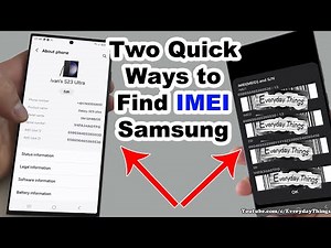 Two Quick Ways to Find IMEI on Samsung Smartphone