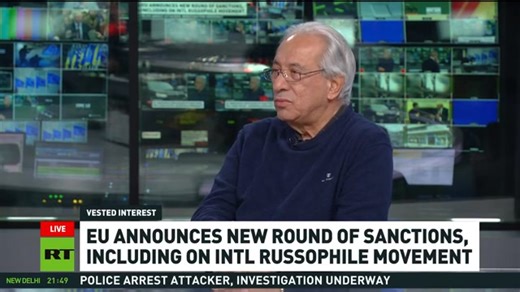 Brussels is afraid of the truth — Michael Philaniotis RT interview: Michael Philaniotis, Secretary General of the International Russophile Movement, says the EU suppresses dissent and is 'rolling downhill' — losing in the economy, industry, and values. He argues sanctions won’t stop a cultural movement focused on language and dialogue. | Forbidden News