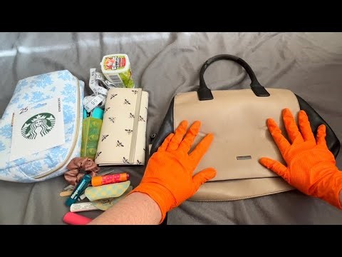 tsa agent goes through your bag 💼 | asmr