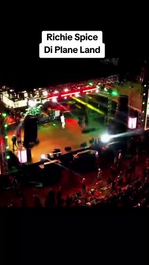 Richie Spice - Di Plane Land Live Performance Highlights