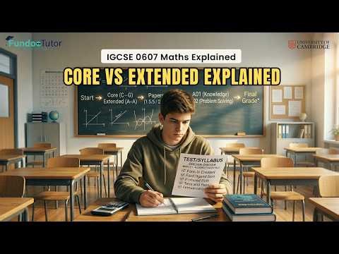 Core vs Extended: Which IGCSE International 0607 Maths Tier Actually Gets Better Grades?