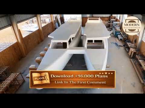 Build Your Dream Cruising Catamaran at Home Simple DIY Boat Building Plans