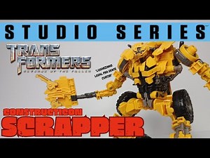 Studio Series 60 Constructicon Scrapper (ROTF) | Review em português