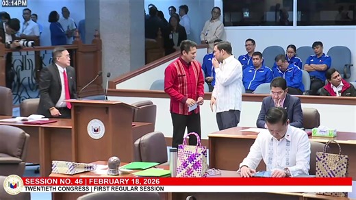 The Senate of the Philippines holds a session today, February 18, 2026. | GMA News