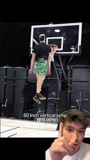 Every 50 inch vertical jump and what shoes they were wearing