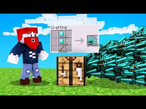 MINECRAFT, aber mit UNENDLICHEN INVENTAR!