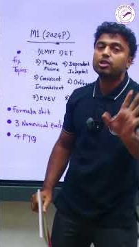Engineering Maths-01 (M1) In 2 to 3 Days Passing Guarantee?? | #ytshorts #engineering #m1