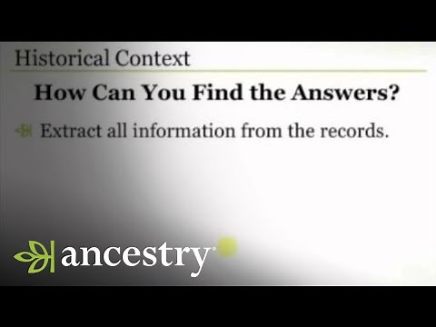 Putting Your Ancestors' Lives in Historical Context | Ancestry