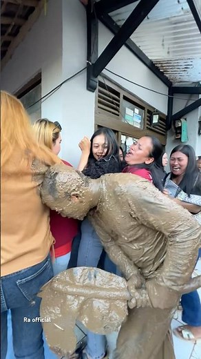 Beautiful girl gets fucked by a lumping horse‼️art of Benjang Tirta Abadi