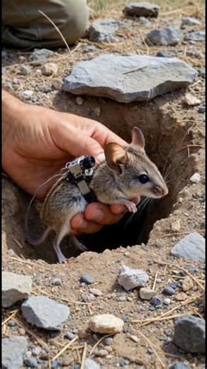 Spiny Mouse POV: Inside a Secret Desert Burrow Colony 🐭 | Micro Camera Exploration