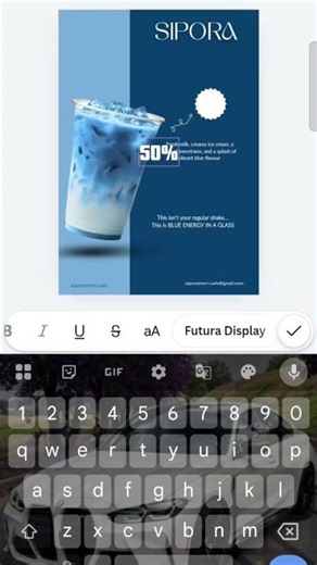 Canva beginner friendly poster design editing tutorial on mobile।