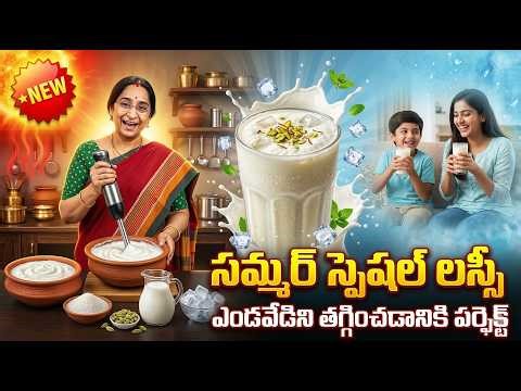 Best Summer Drink Ever! 😍 How To Make Thick & Creamy Lassi At Home | Healthy Drink | Ramaa Raavi
