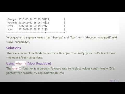 Efficiently Replace Multiple Values in a PySpark DataFrame Using regexp_replace