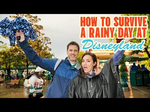 How to Survive a Rainy Day at Disneyland Resort | Anaheim, CA