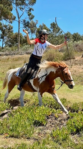 Fast horse training on my speed queen Patches👑🏹 | Sasha Chadburn