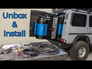 Unbox and install ARB twin on-board air compressor CKMTA12