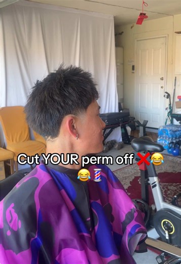 Cut Your Perm Off: A Fun Hair Transformation