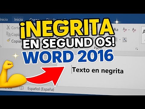 💪 WORD 2016: MAKE LETTERS BOLD IN SECONDS! 😱