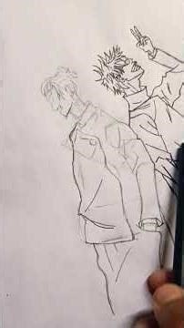 gojo and geto drawing part 2
